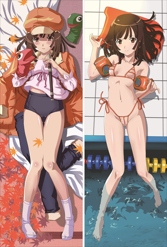 Bakemonogatari Nadeko Sengoku Anime Dakimakura Body Pillow Cover image 0