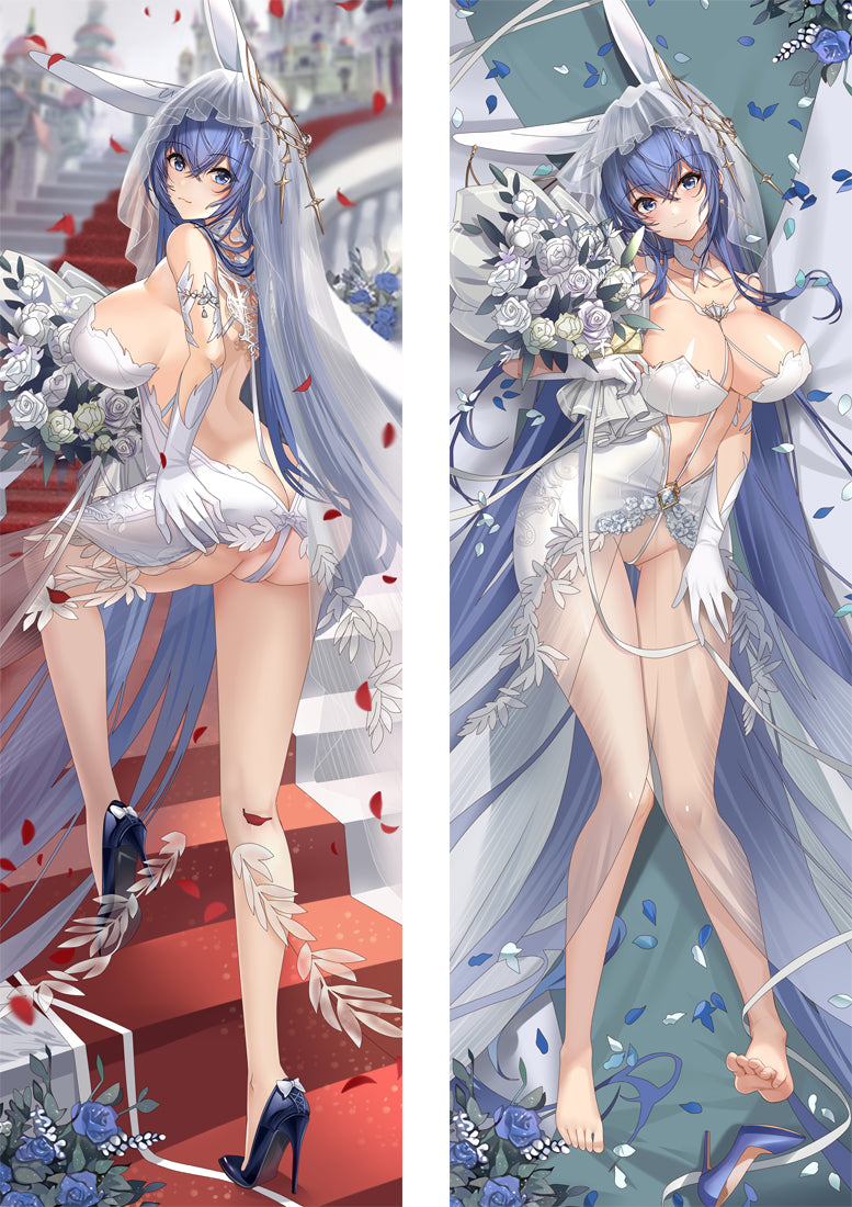 Azur Lane USS NEW JERSEY Body Pillow Case image 0