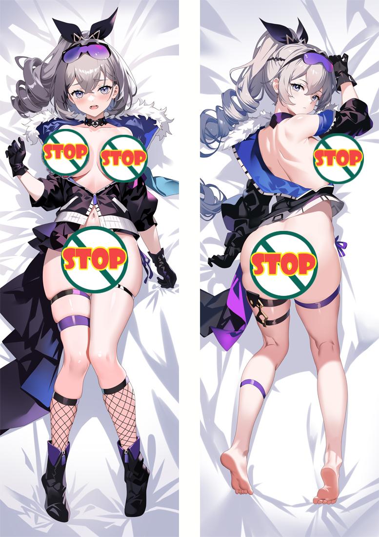 Honkai Star Rail Silver Wolf Anime Dakimakura Body Pillow Cover image 0