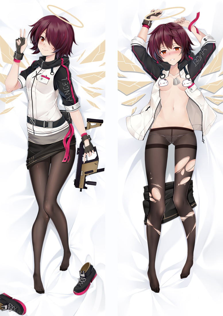 Arknights Exusiai Anime Dakimakura Pillow Cover image 0