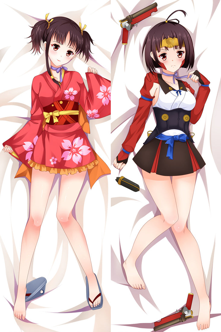 Kabaneri Of The Iron Fortress Mumei Anime Dakimakura Pillow Cover image 0