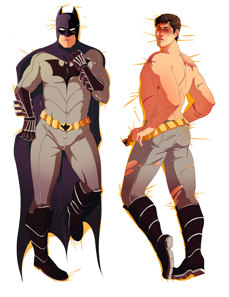DC Comics Batman Anime Dakimakura Pillow Cover image 0