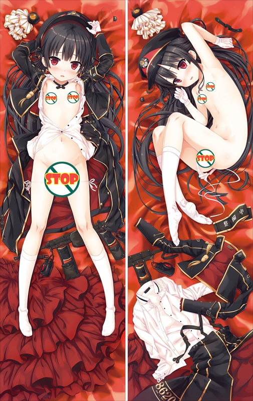 Maitetsu Cura Dakimakura Hachiroku Anime Hugging Body Pillow Case Cover image 0