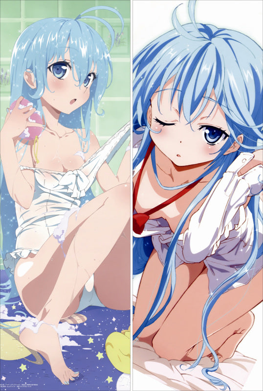 Electromagnetic Wave Woman and Adolescent Man Erio Touwa Anime Dakimakura Body Pillow Cover image 0