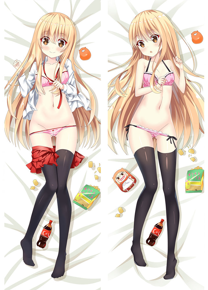 Himouto! Umaru-chan Umaru Doma Anime Dakimakura Pillow Case image 0
