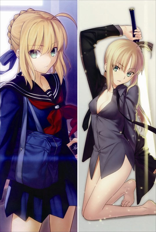Fate stay night Saber Anime Dakimakura Pillow Cover image 0