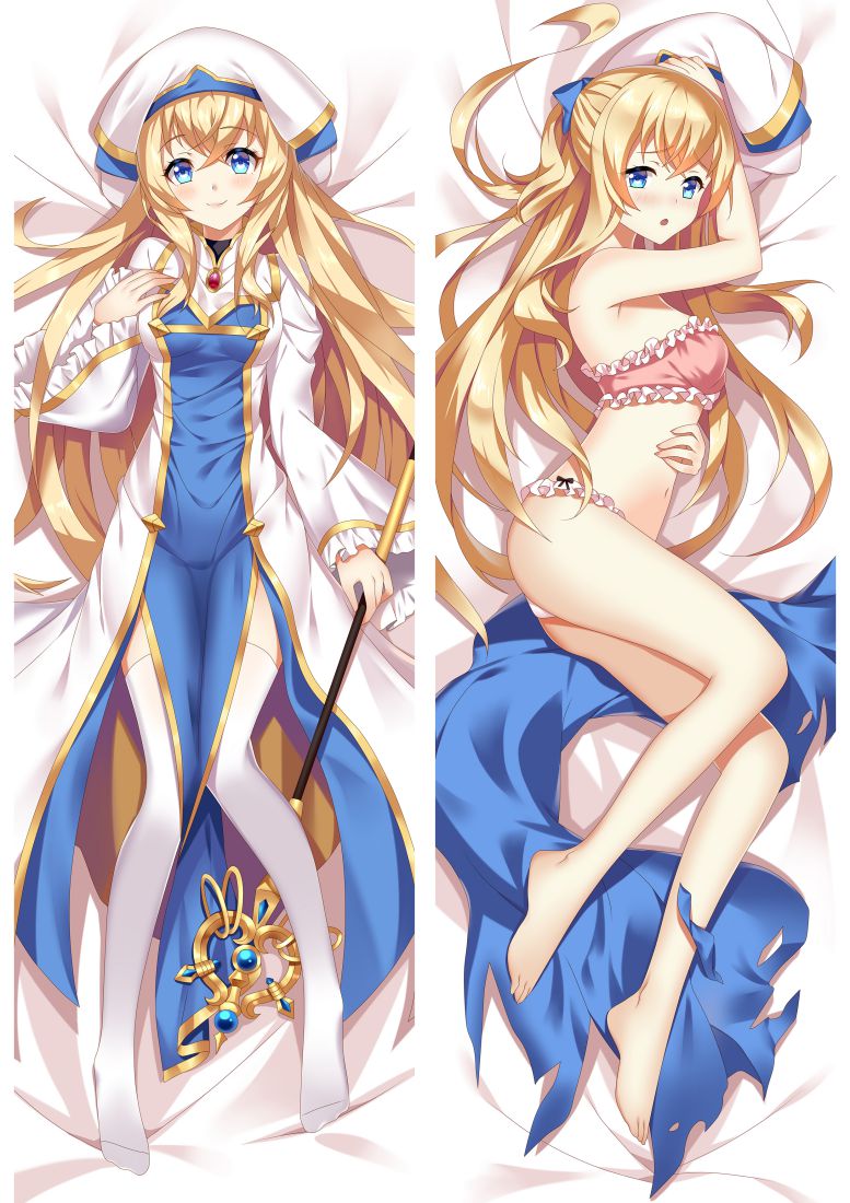 Goblin Slayer Priestess Anime Dakimakura Pillow Cover image 0