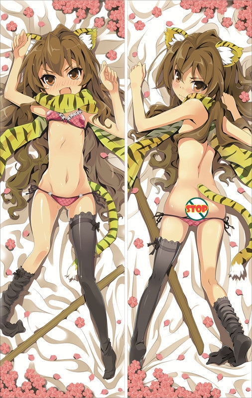 Toradora! Taiga Aisaka Anime Dakimakura Waifu Pillow Case image 0