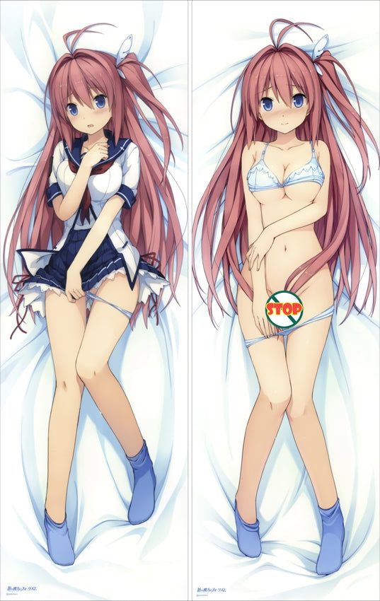 Beyond the sky, into the firmament Asuka Kurashina Anime Dakimakura Japanese Pillow Cover image 0