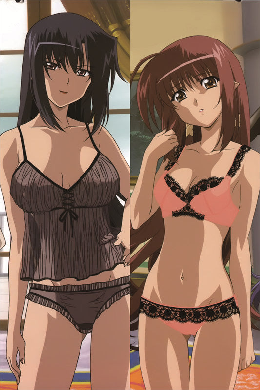 Shuffle! Kaede Fuyou Anime Dakimakura Body Pillow Cover image 0