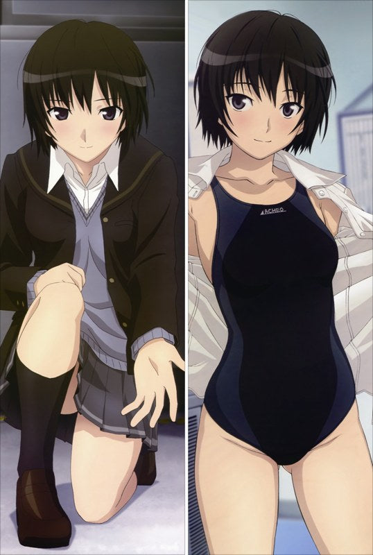 Amagami Nanasaki Ai Anime Dakimakura Body Pillow Cover image 0