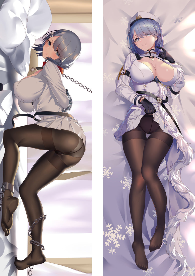 Azur Lane Chapayev Anime Dakimakura Body Pillow Cover image 0