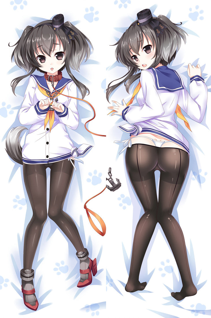 Kantai Collection Arare Anime Dakimakura Pillow Cover image 0