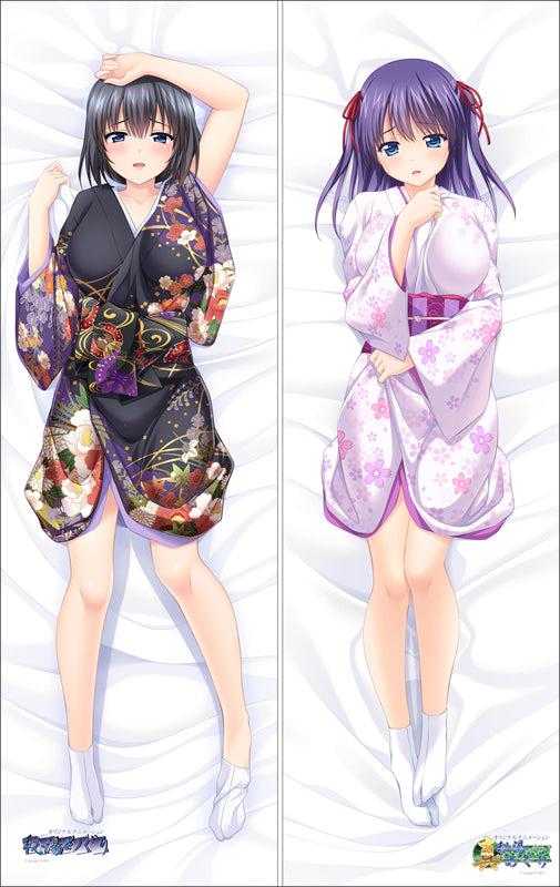 Secret hot water visiting sister and Iori Anime Dakimakura Pillow Cover image 0