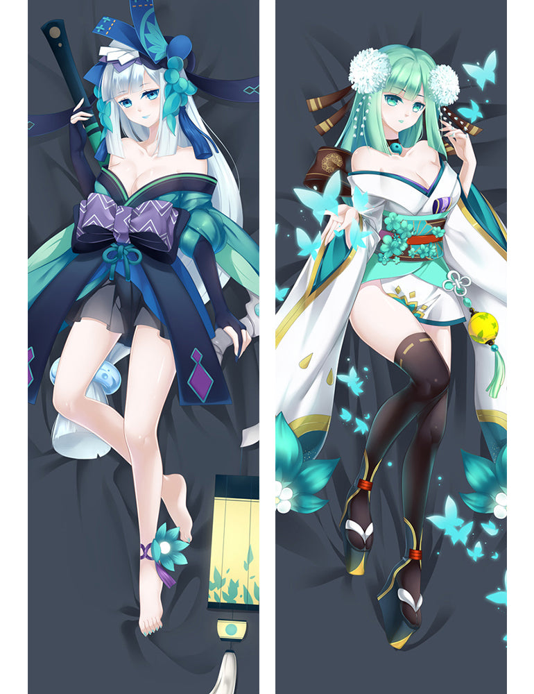 Onmyouji Aoandon Anime Dakimakura Pillow Cover image 0