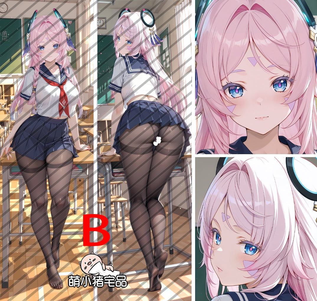 Genshin Impact Citlali Anime Dakimakura Girl Pillow Cover image 0