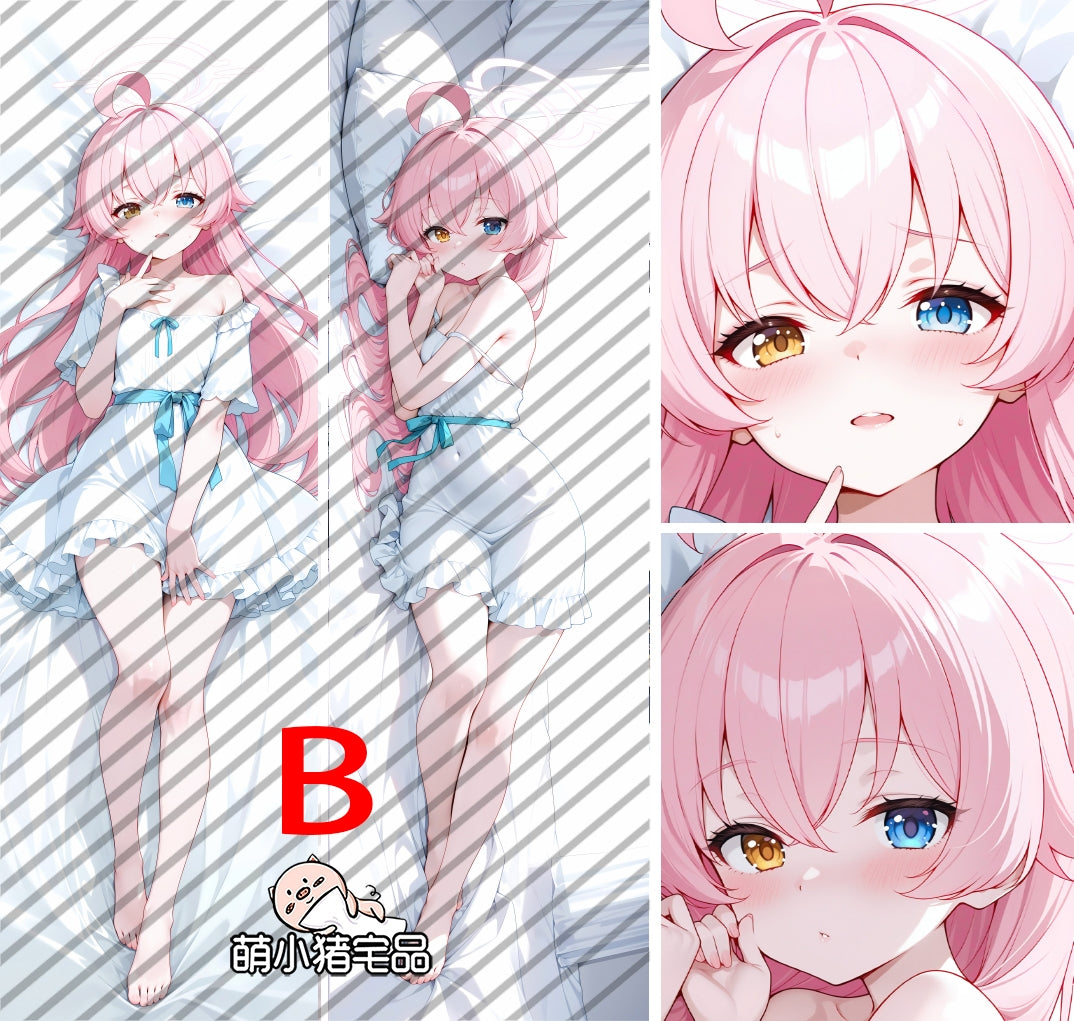 Blue Archive Takanashi Hoshino Anime Dakimakura Girl Body Pillow Cover image 0