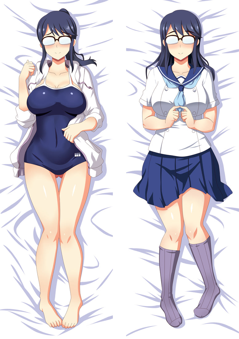 Diary of Our Days at the Breakwater Ono Makoto Anime Dakimakura Body Pillow Cover image 0