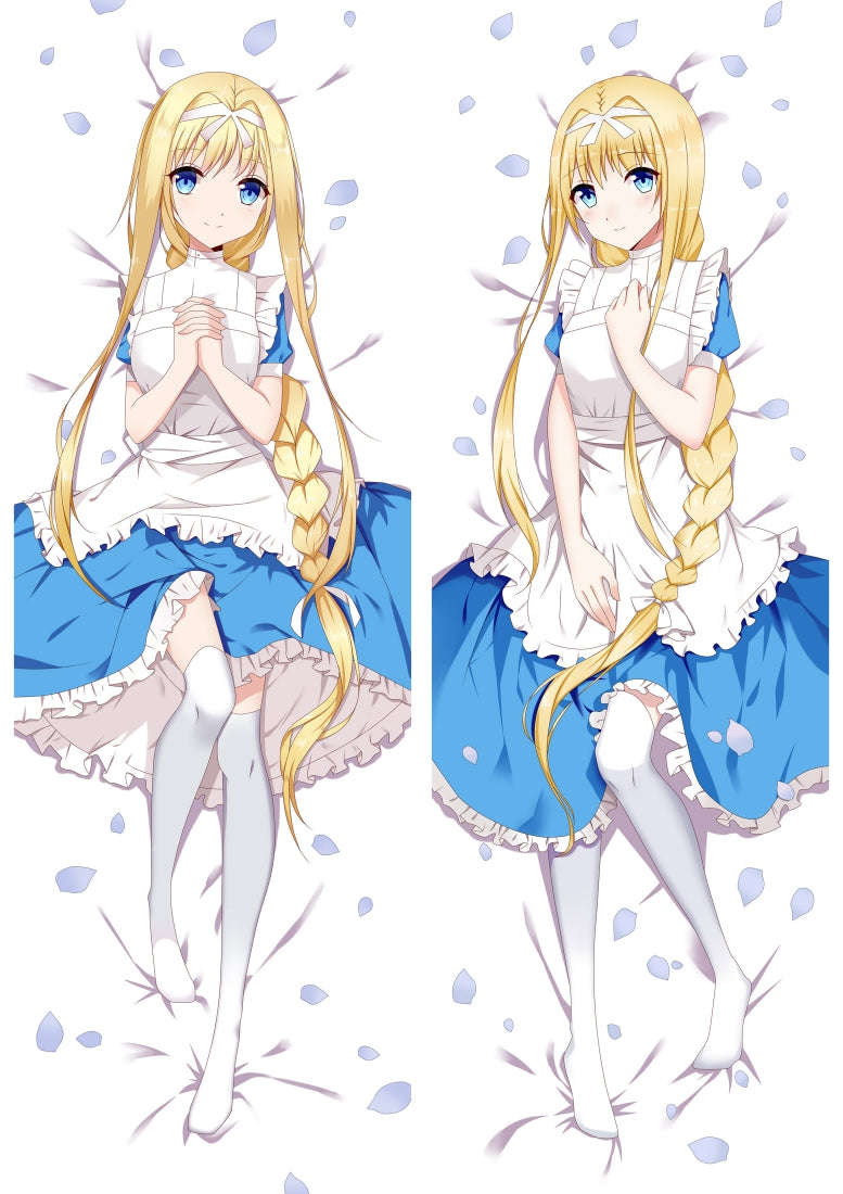 Sword Art Online Alice Zuberg Anime Dakimakura Pillow Cover image 0