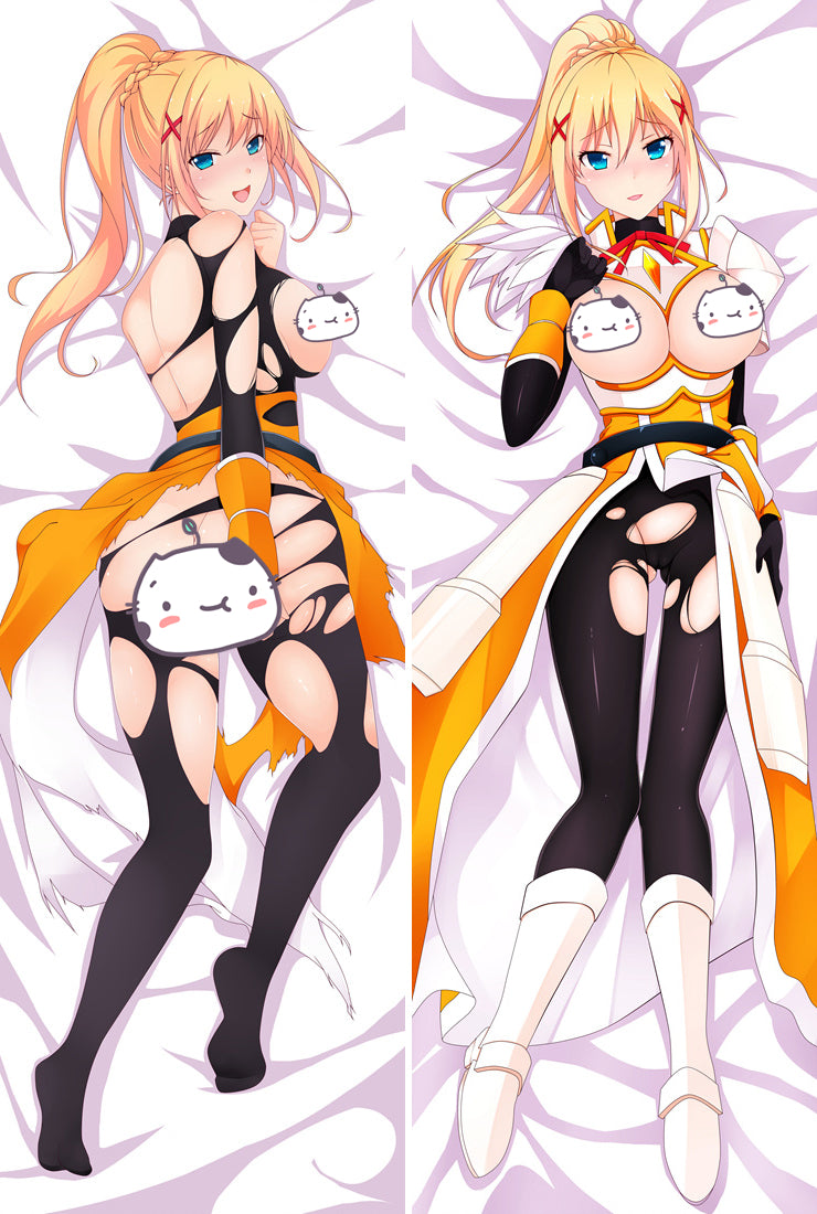 KonoSuba God's Blessing on This Wonderful World! Lalatina Dustiness Ford/Darkness Anime Dakimakura Pillow Cover image 0