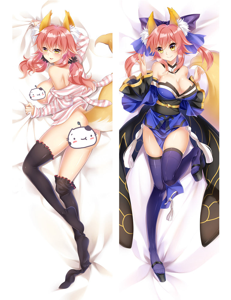 Fate/Grand Order Tamamo No Mae Anime Dakimakura Pillow Cover image 0