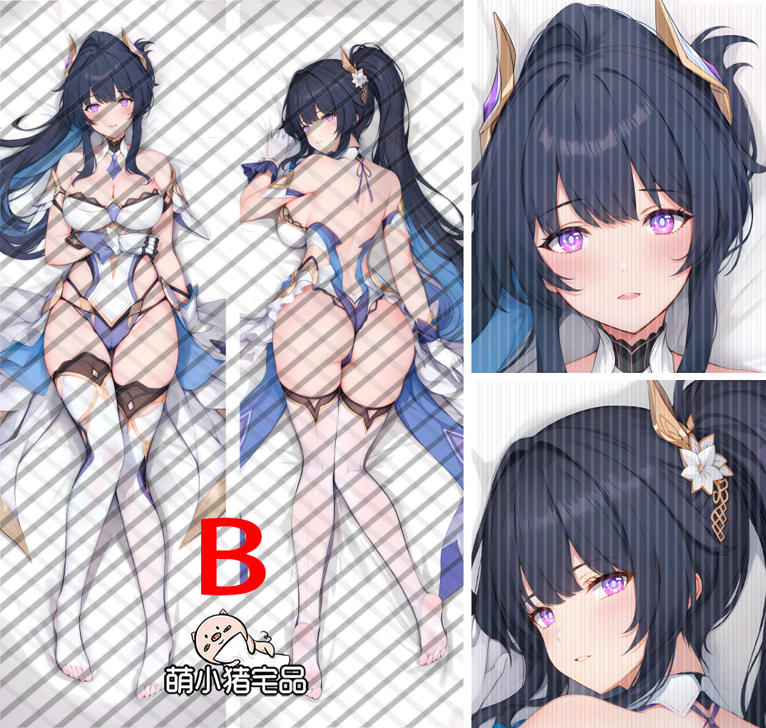 Honkai Impact 3rd Raiden Mei Anime Dakimakura Girl Pillow Cover image 0