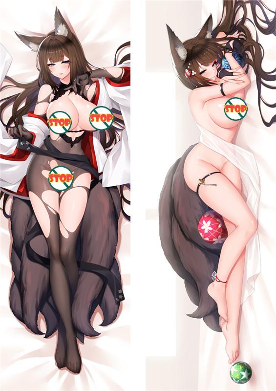 Azur Lane Amagi Anime Dakimakura Body Pillow Cover image 0