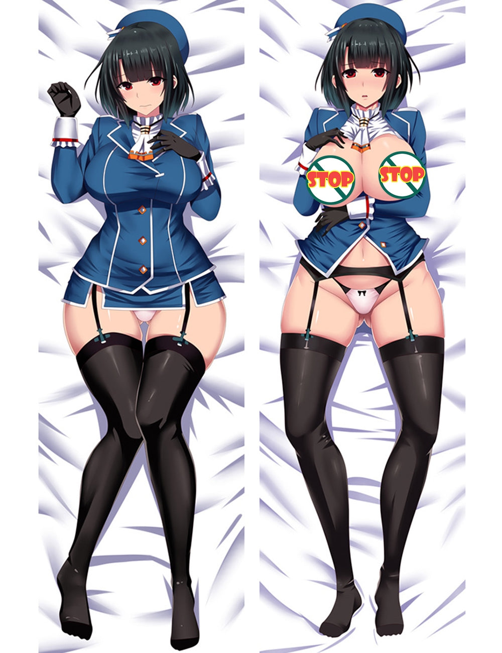 Kantai Collection Takao Anime Dakimakura Pillow Cover image 0
