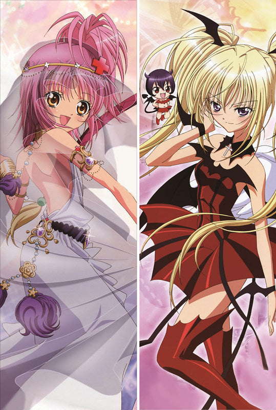 Shugo Chara! Amu Hinamori + Utau Hoshina Anime Dakimakura Japanese Pillow Cover image 0