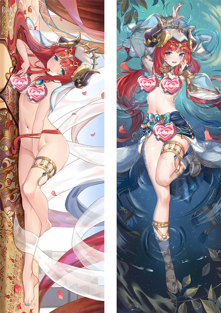 Nilou Anime Dakimakura Body Pillow Cover - Genshin Impact image 0