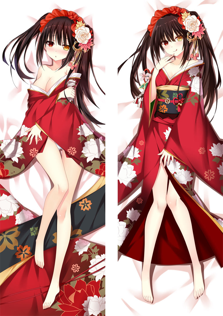 Date A Live Nightmare Tokisaki Kurumi Anime Dakimakura Pillow Cover image 0