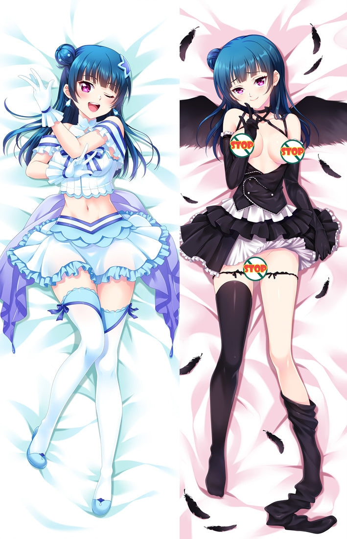 Love Live! Yoshiko Tsushima Anime Dakimakura Pillow Cover image 0
