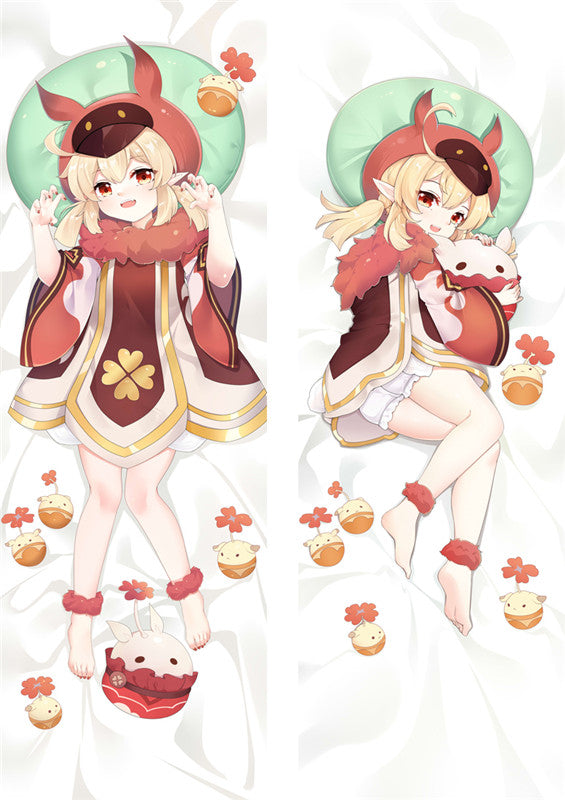Genshin Impact Klee Dakimakura Body Pillow Case image 0