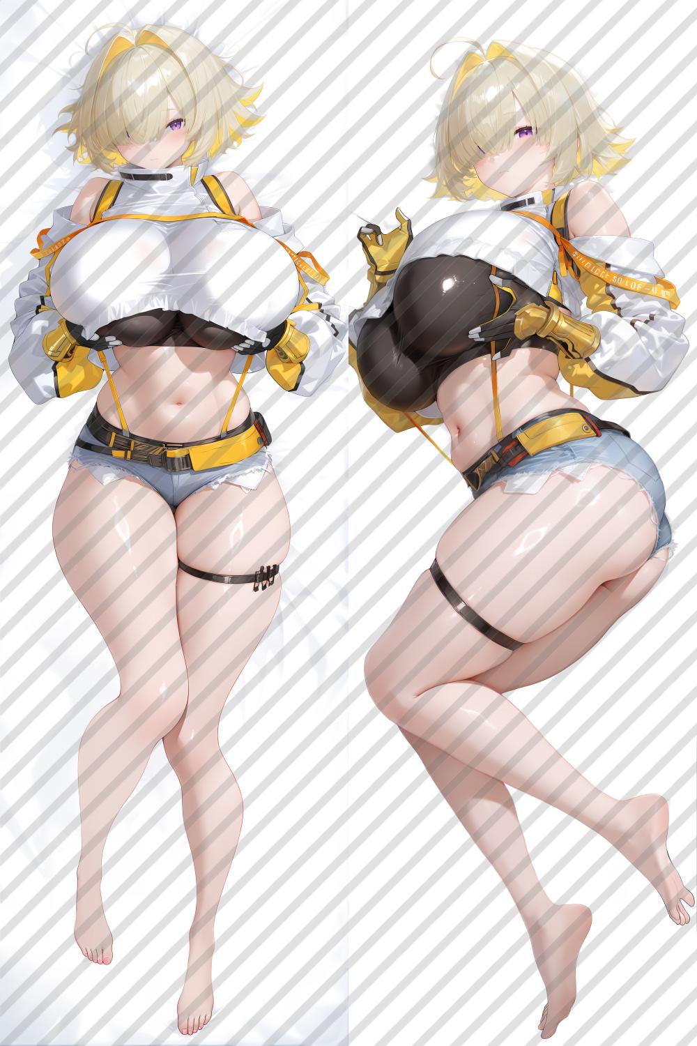 Goddess of Victory: Nikke Elegg Anime Dakimakura Girl Body Pillow Cover image 0
