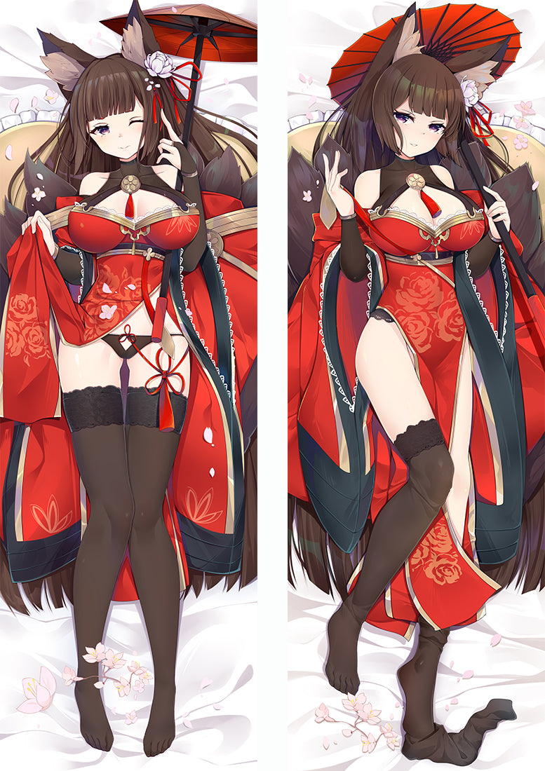 Azur Lane Amagi Anime Dakimakura Pillow Cover image 0