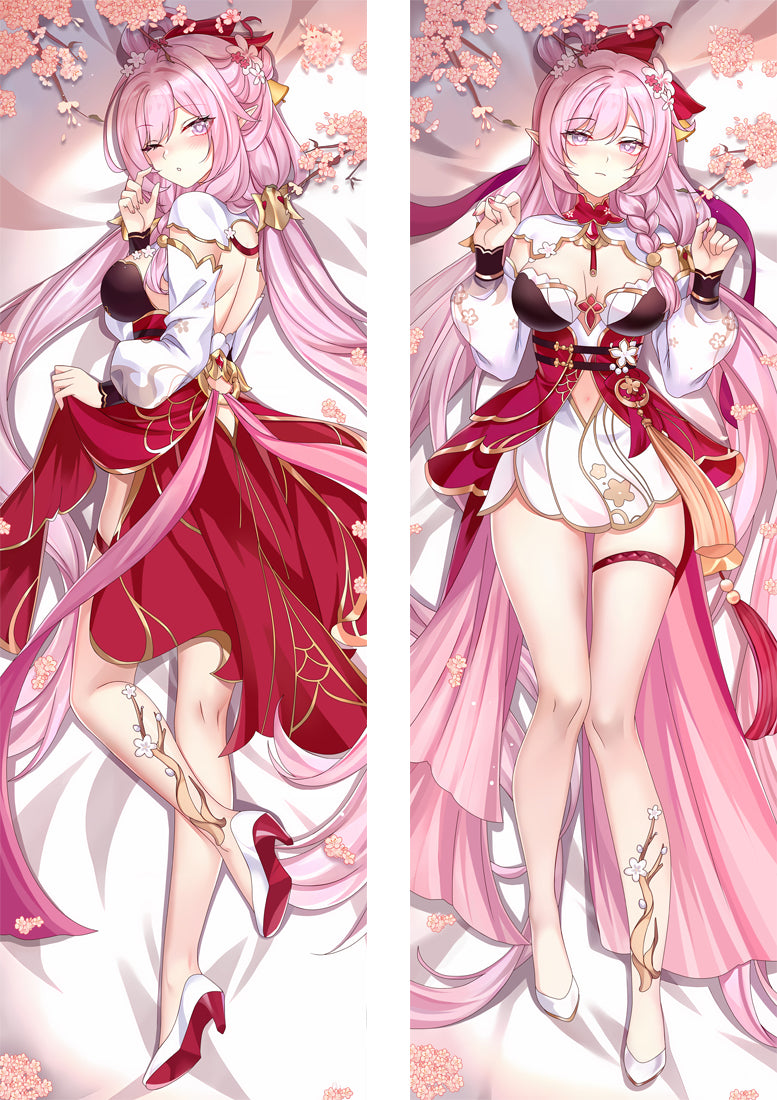 Honkai Impact 3rd Elysia Anime Sexy Dakimakura Body Pillow Cover image 0