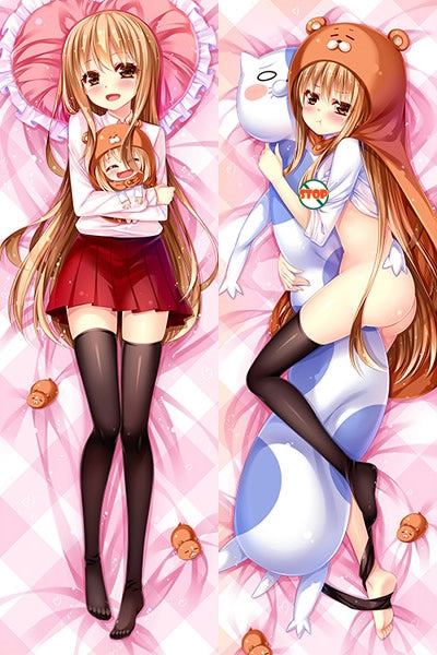 Himouto! Umaru-chan Umaru Doma Anime Dakimakura Pillow Cover image 0