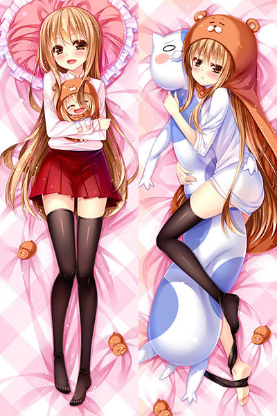Himouto! Umaru-chan Umaru Doma Anime Dakimakura Pillow Cover image 0