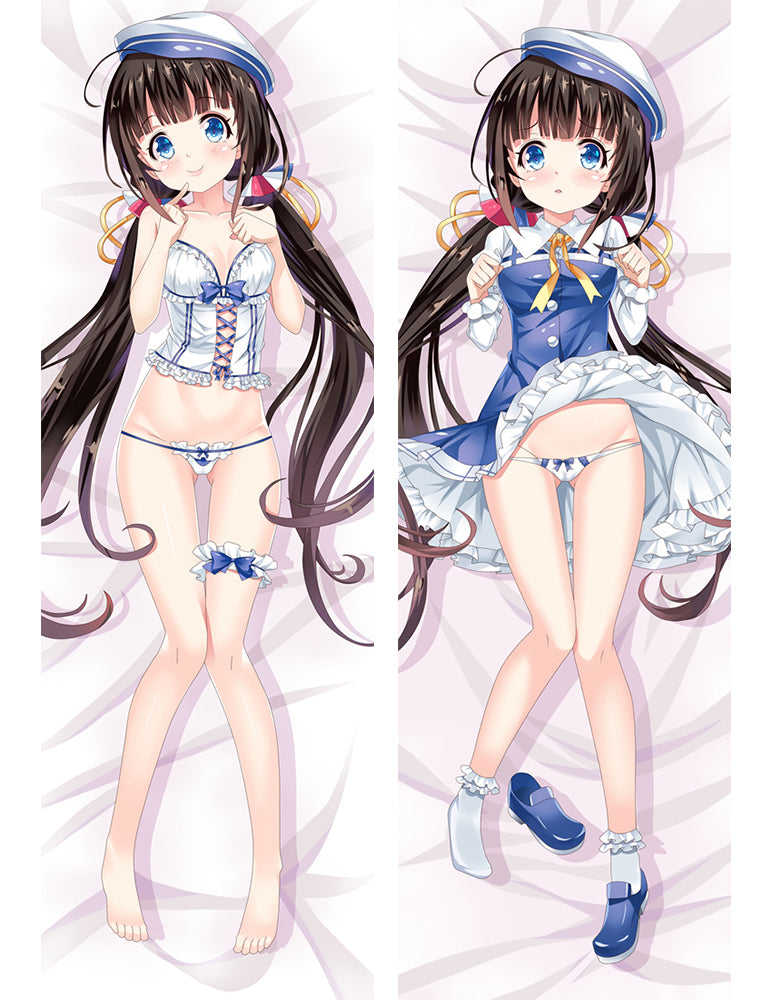 The Ryuo's Work Is Never Done! Ai Hinatsuru Anime Dakimakura Hugging Pillow Cover image 0