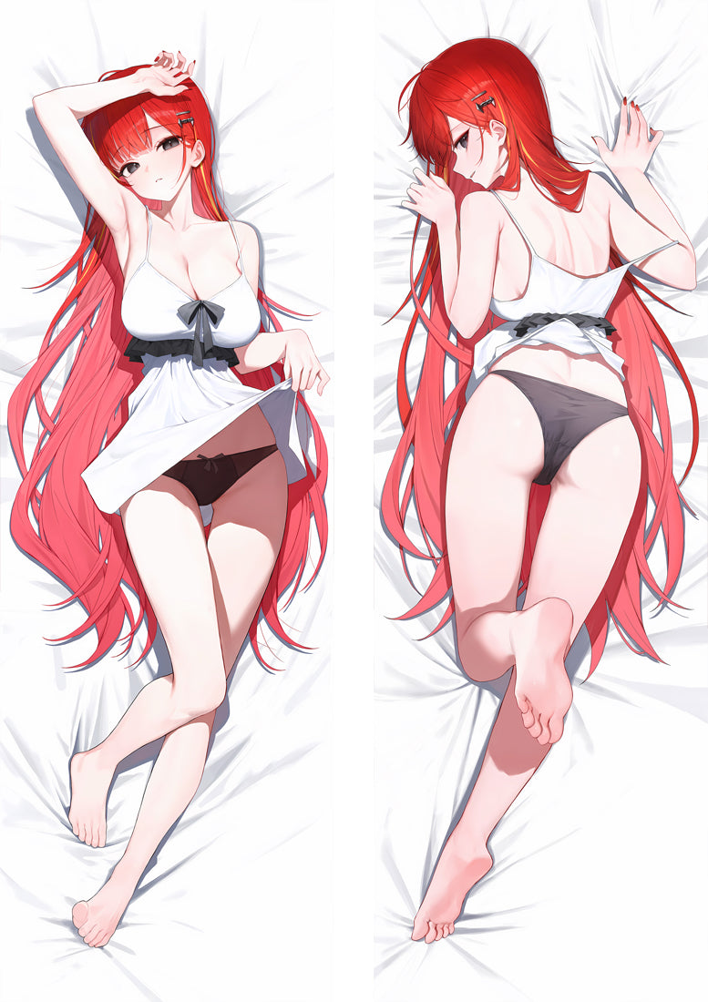 Virtual Youtuber Akane Lize Anime Dakimakura Body Pillow Cover image 0