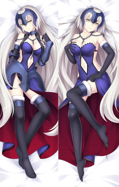 Fate Grand Order Jeanne d'Arc Anime Dakimakura Pillow Cover image 0