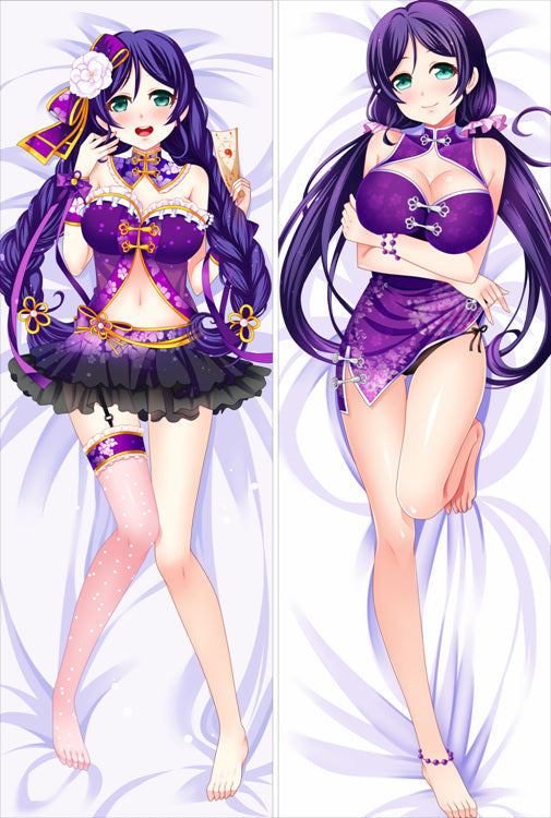 Love Live! Tojo Nozomi Anime Dakimakura Body Pillow Cover image 0