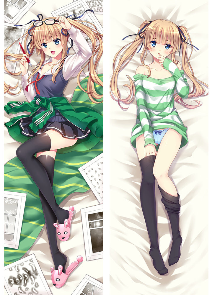 Saekano: How to Raise a Boring Girlfriend Eriri Spencer Sawamura Anime Dakimakura Hugging Body Pillow Cover image 0