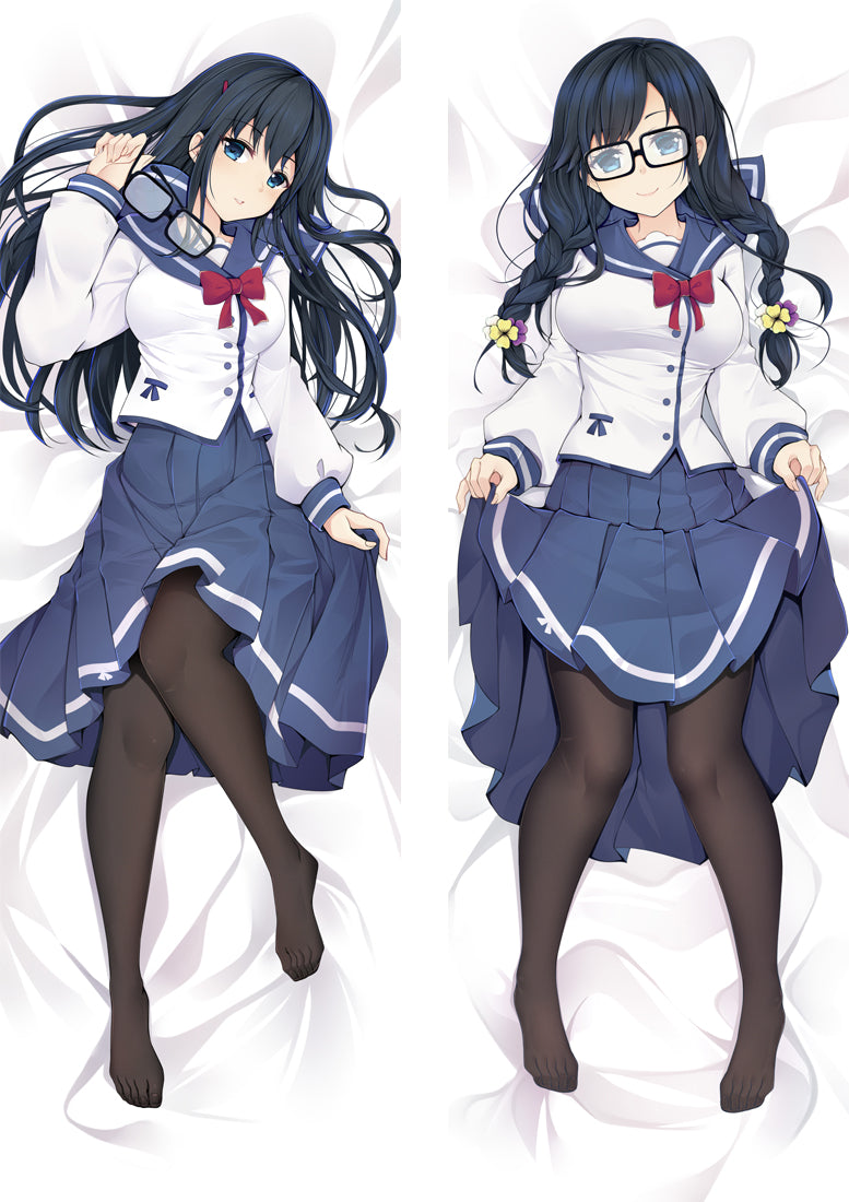 Ore o Suki nano wa Omae dake kayo Pansy Sanshokuin Sumireko Anime Dakimakura Pillow Cover image 0