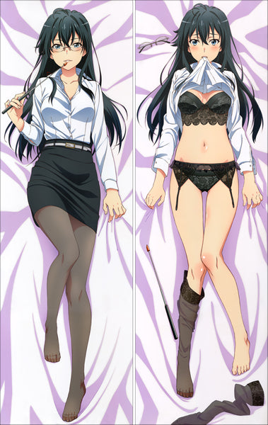 My Youth Romantic Comedy Is Wrong, As I Expected Yukinoshita Yukino Anime Dakimakura Pillow Cover image 0
