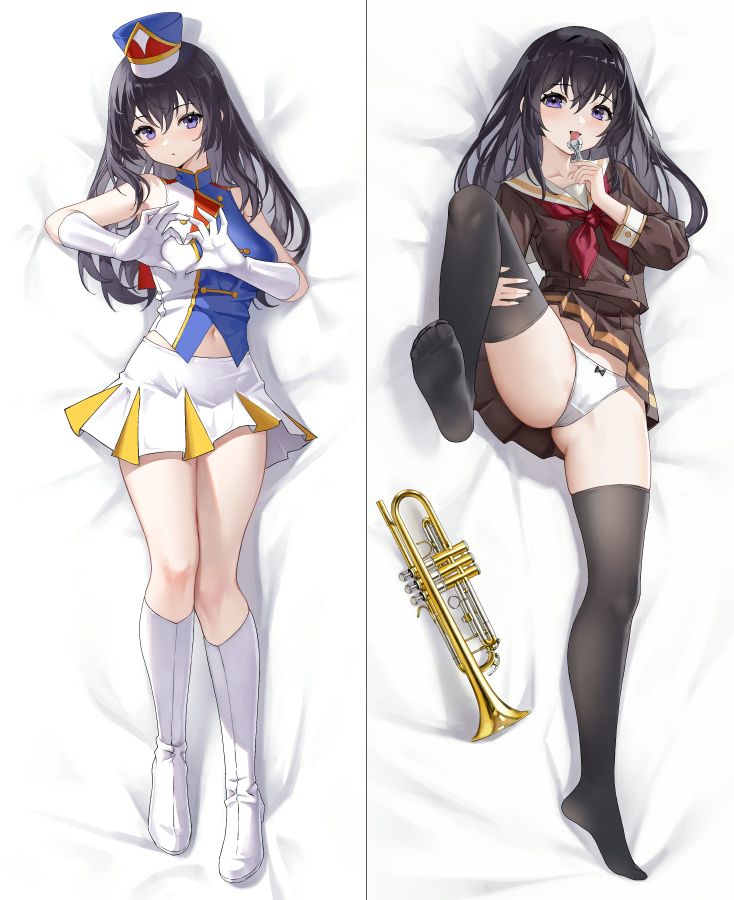 Sound! Euphonium Reina Kousaka Anime Dakimakura Body Pillow Cover image 0