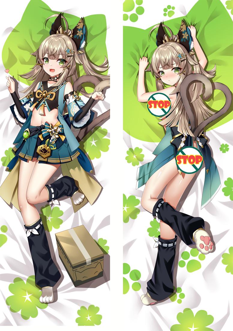 Genshin Impact Kirara Anime Dakimakura Body Pillow Cover image 0