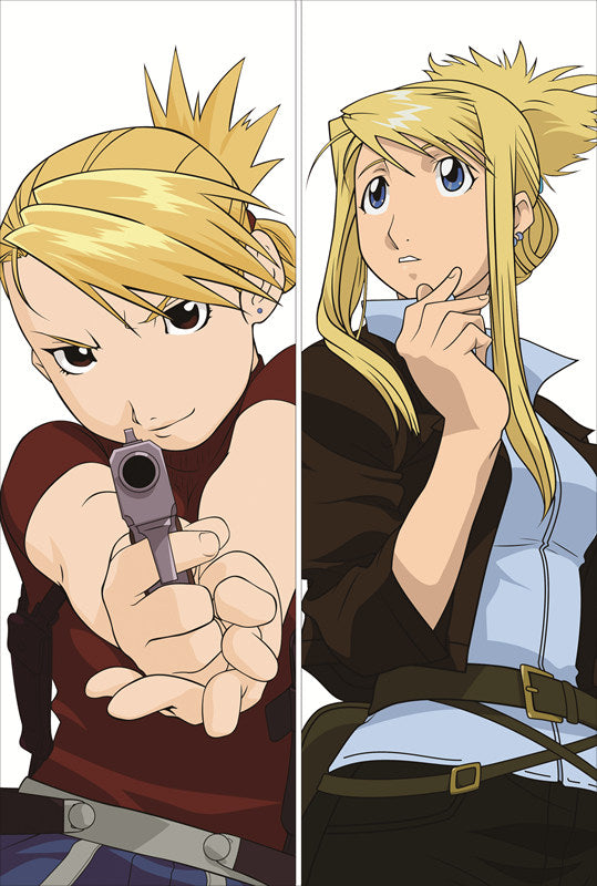 Fullmetal Alchemist Riza Hawkeye Anime Dakimakura Anime Dakimakura Body Pillow Case image 0