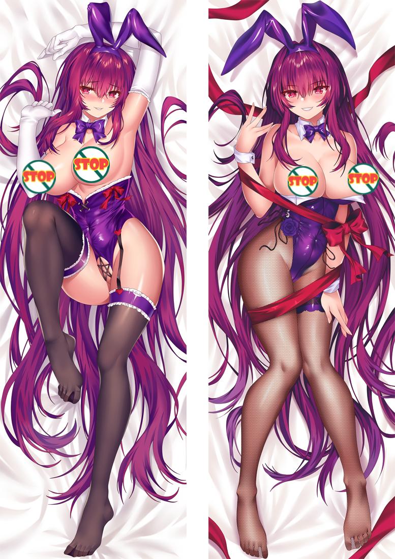 Fate Grand Order Scathach Dakimakura Body Pillow Cover image 0