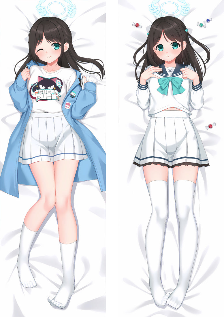 Blue Archive Kurimura Airi Anime Dakimakura Body Pillow Cover image 0